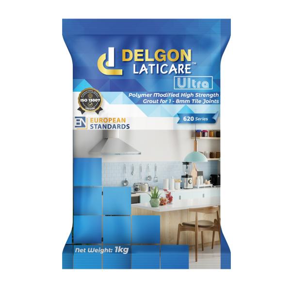 Delgon Laticare Premium Quality Ultra Tile Grout 1Kg