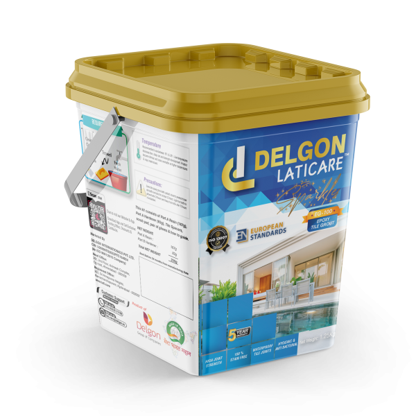 Delgon Laticare Sparkle Epoxy Grout for Tiles - 5 Kg