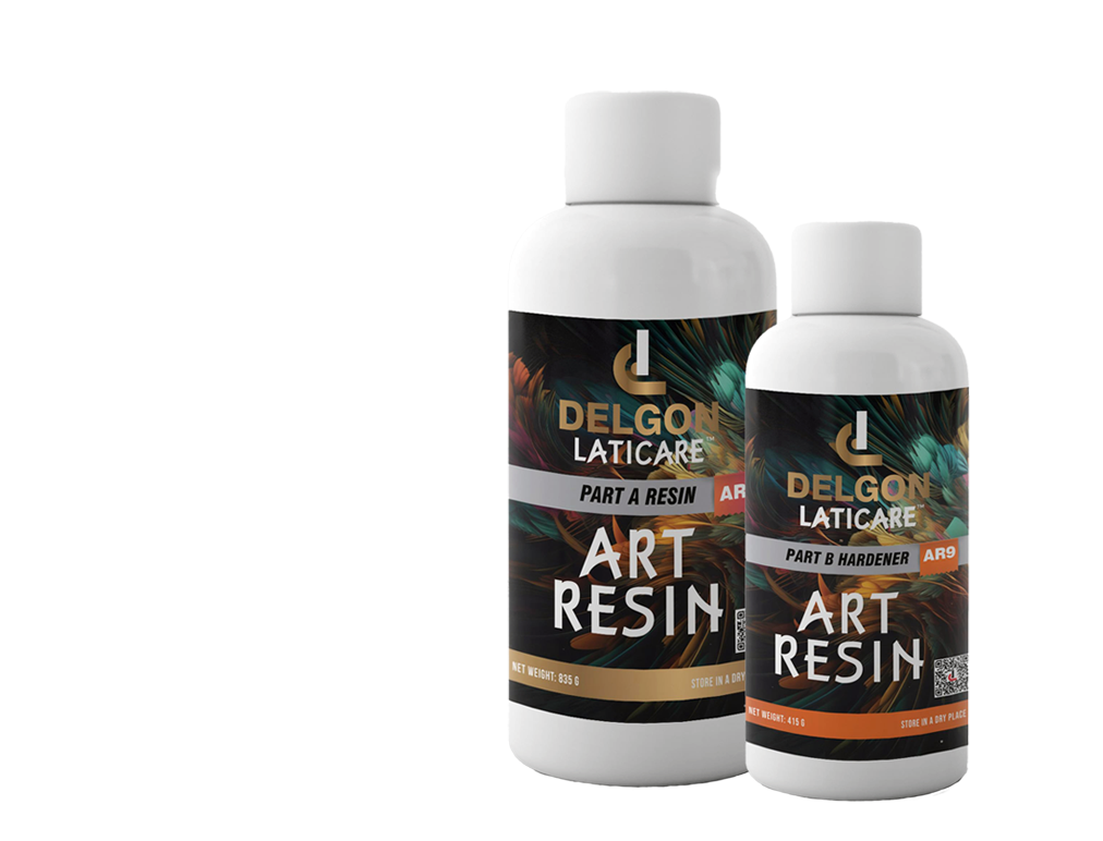Delgon Laticare Art Resin 2:1 Ultra Clear Formula